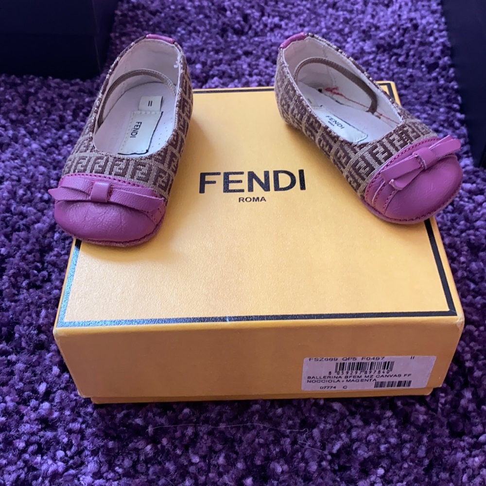Fendi Infant Crib Shoe